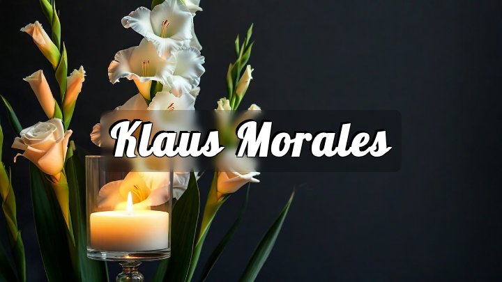 Klaus Morales